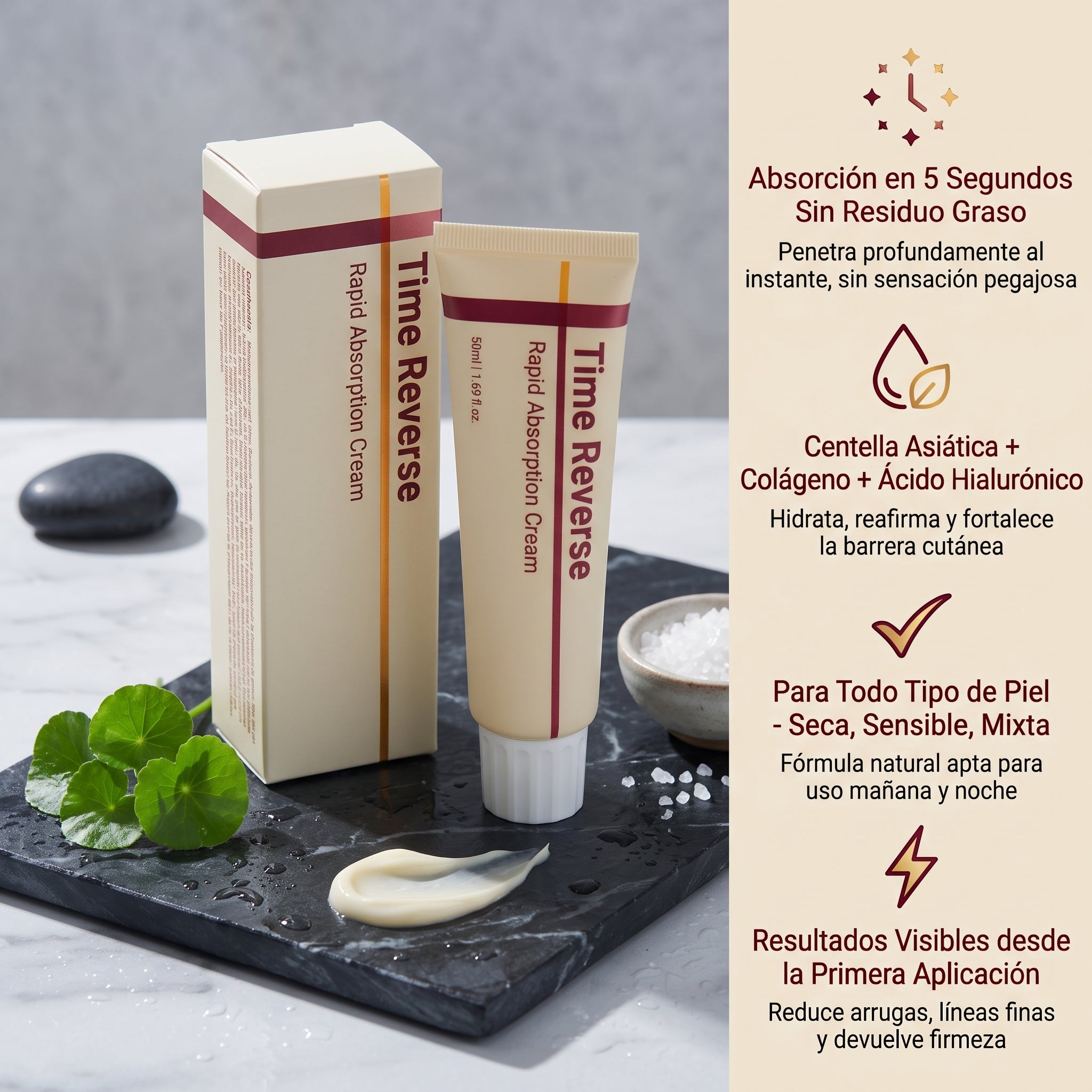 Crema Time Reverse - Absorción Rápida 50g